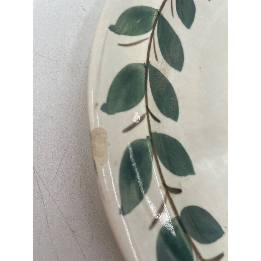 Ardennes Forest Green Pattern Dinner Plates Vintage Ceramic Serveware READ - Picture 7 of 9